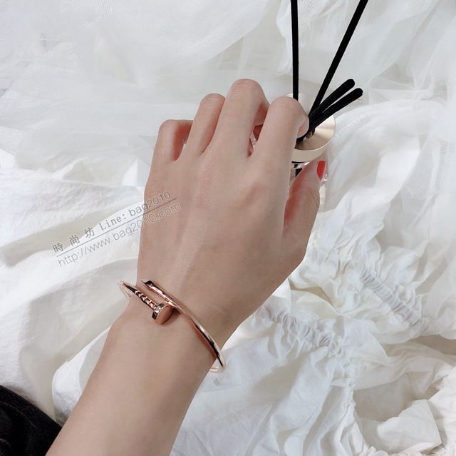 Cartier首飾品 卡地亞釘子手鐲 S925純銀  zgk1327